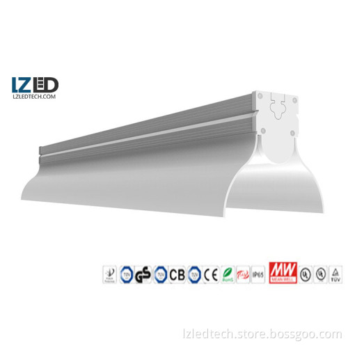 Linear LED highbay Lighting is sent to many European market, linear high bay luminaire is very popular in china